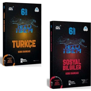 İSEM Yayıncılık 6. Sınıf Hızlı Türkçe ve Sosyal Soru Bankası Seti