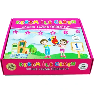 Tandem Yayınları  1. Sınıf Okuma Yazma Seti Kerem Ile Ceren