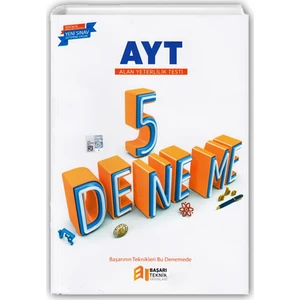 Başarı Teknik Yayınları  5 AYT Deneme