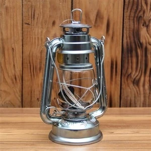 Gemici Feneri Gaz Lambası - 24cm - Gümüş