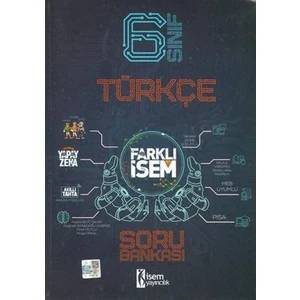İSEM Yayıncılık 6. Sınıf Farklı Türkçe Soru Bankası