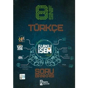 İSEM Yayıncılık 8. Sınıf Farklı Türkçe Soru Bankası