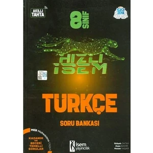 İSEM Yayıncılık 8. Sınıf Hızlı Türkçe Soru Bankası