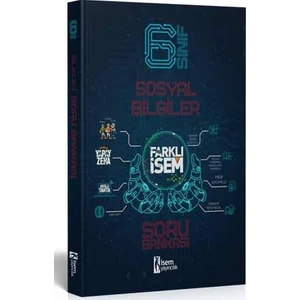 İSEM Yayıncılık 6. Sınıf Farklı Sosyal Bilgiler Soru Bankası