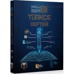 İSEM Yayıncılık 8. Sınıf Akıllı Türkçe Defteri