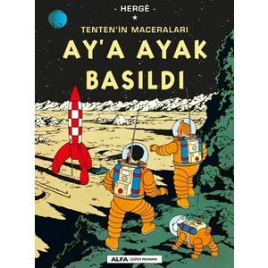Tenten'in Maceraları Ay'a Ayak Basıldı - Herge