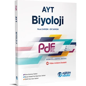 Eğitim Vadisi Yayınları AYT PDF Biyoloji Video Anlatım Destekli