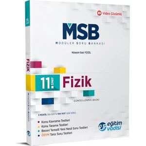 Eğitim Vadisi Yayınları 11.Sınıf Fizik Modüler Soru Bankası