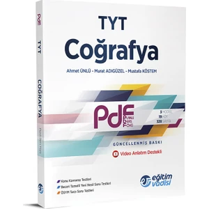 Eğitim Vadisi Yayınları TYT PDF Coğrafya Video Anlatım Destekli