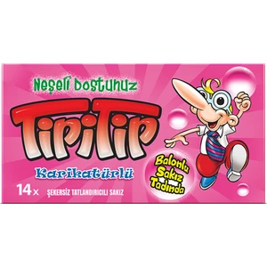 Tipitip Sakız Karışık ve Mentol Meyve Aromalı 27 gr x 12 li