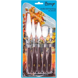 NO:BN9301 Set Yağlı Boya Bıçağı 5'li