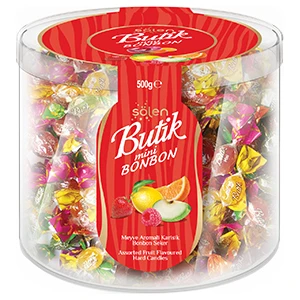 Butik Mini Bonbon Meyveli Şeker 500 gr
