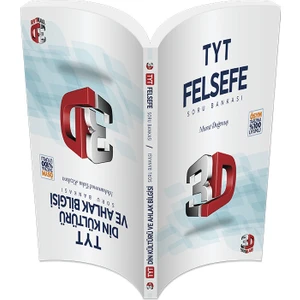 Eğitim Vadisi Yayınları 3D Yayınları TYT Din Kültürü Ve Felsefe Soru Bankası Tamamı Video Çözümlü Murat Doğmuş