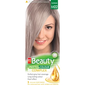 Mm Beauty Bitkisel Saç Boyası M02 Platin