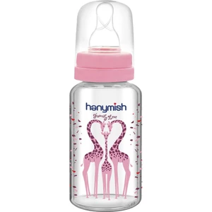 Cam Biberon 125 ml Pembe