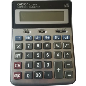 KD-6118 12 Haneli Büyük Boy Hesap Makinesi