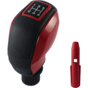 Renault Clio 4 Kırmızı Çerçeve Spor Vites Topuzu