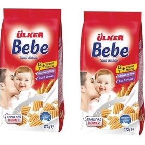 Bebe Sütlü Bisküvisi 172 gr x 2 Adet