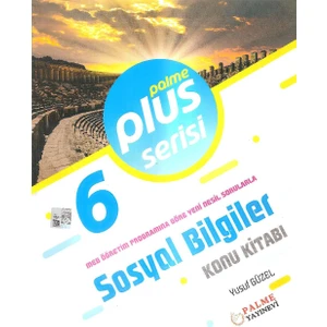 Palme Yayıncılık 6. Sınıf Sosyal Bilgiler Plus Serisi Konu Kitabı