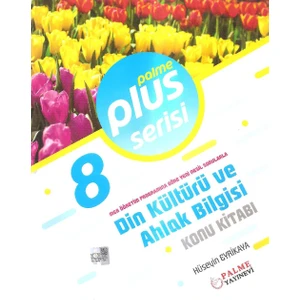 Palme Yayıncılık 8. Sınıf LGS Din Kültürü ve Ahlak Bilgisi Plus Konu Kitabı