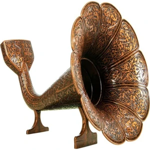 Nostaljik Özel Tasarım Akustik Gramofon