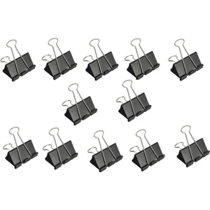 Binder Clips 19 mm 12'li