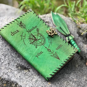 Dini Hediye Deri Defter