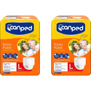 Emici Külot Büyük Boy Large 8'li x 2