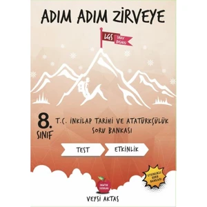8. Sınıf Adım Adım Zirveye İnkılap Tarihi Soru Bankası