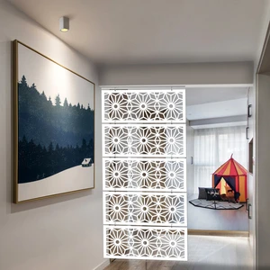 Liar Askılı Seperatör - LAS-202 - (6 mm) - (85 cm x 210 cm) - (Beyaz)