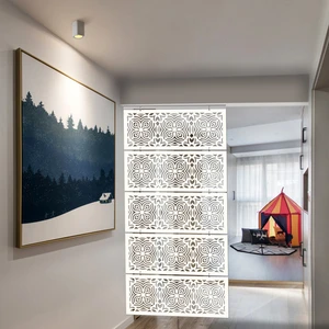 Liar Askılı Seperatör - LAS-90 - (6 mm) - (85 cm x 210 cm) - (Beyaz)