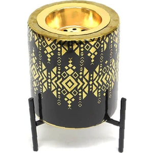 Original Boutique Ayaklı Seramik Aroma Oil - Konik ve Reçine Tütsülere Uygun Tütsülük Tütsü Kayığı Buhurdanlık