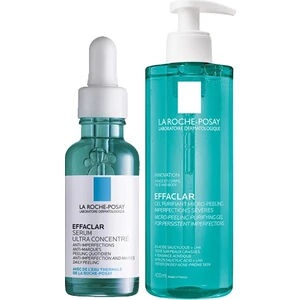 La Roche Posayeffaclar Peeling Etkili Serum ve Temizleyici Leke Karşıtı Bakım Seti