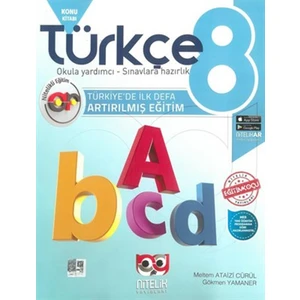 Nitelik Yayınları 8. Sınıf LGS Türkçe Artırılmış Konu Kitabı