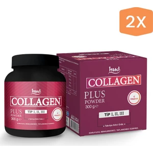 Collagen Plus Powder 300 G - Toz  2 Adet