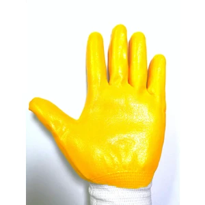 Sarı Nitril Eldiven No:10 12'li