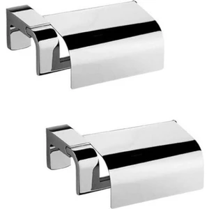Banyo Premium Kapaklı Tuvalet Kağıtlık 71009 2'li Paket