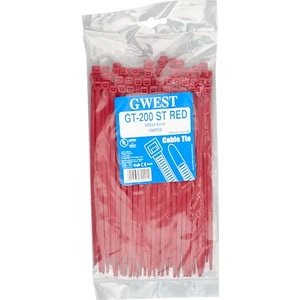 Gwest Gt 200ST 200 x 4,8 mm Kırmızı Kablo Bağı