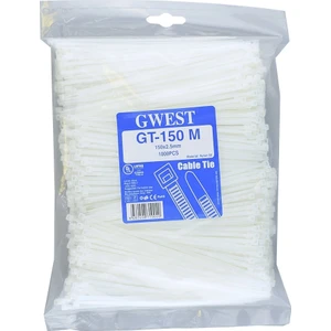 Gwest Gt 150M 150 x 2,5 mm Beyaz Kablo Bağı