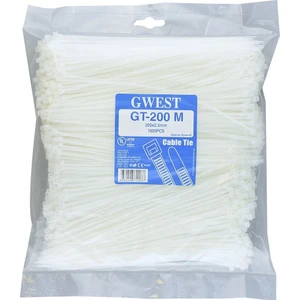 Gwest Gt 200M 200 x 2,5 mm Beyaz Kablo Bağı