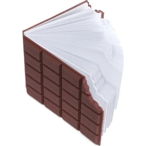 Çikolata Görünümlü Not Defteri Chocolate Notebook