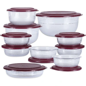Kristal Bordo Set