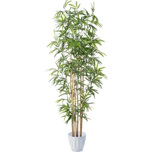 Yapay Bambu Ağacı 5 Sopalı 2 Metre Yoğun Yapraklı ***şok Fiyat***