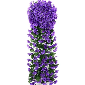 Yapay Çiçek Sarkan Begonvil Çiçeği Jumbo Mor