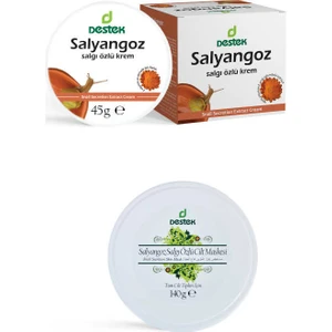 Salyangoz Salgı Özlü Krem ve Cilt Maskesi (2'li Set)