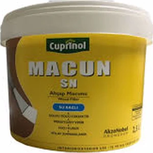Sn Su Bazlı Ahşap Macunu 2,5 Lt