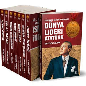 Halk Kitabevi Milli Mücadele Kahramanları Kitap Seti (8 Kitap)