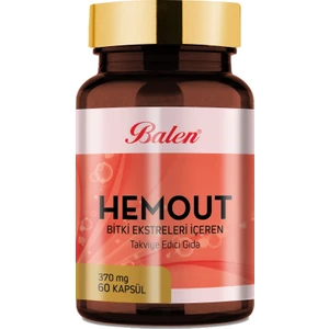 Hemout Bitki Ekstreleri Içeren Kapsül 370 mg  x 60 Kapsül