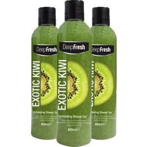 Deep Fresh Arındırıcı Duş Jeli Kivi 3 x 400 ml