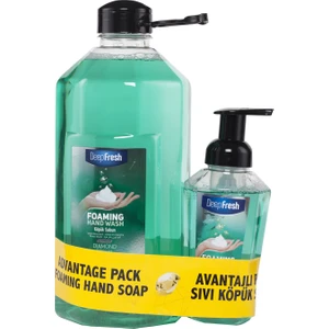 Deep Fresh Diamond Köpük Sabun Emerald 2,5 Lt & 400 ml Avantaj Paketi